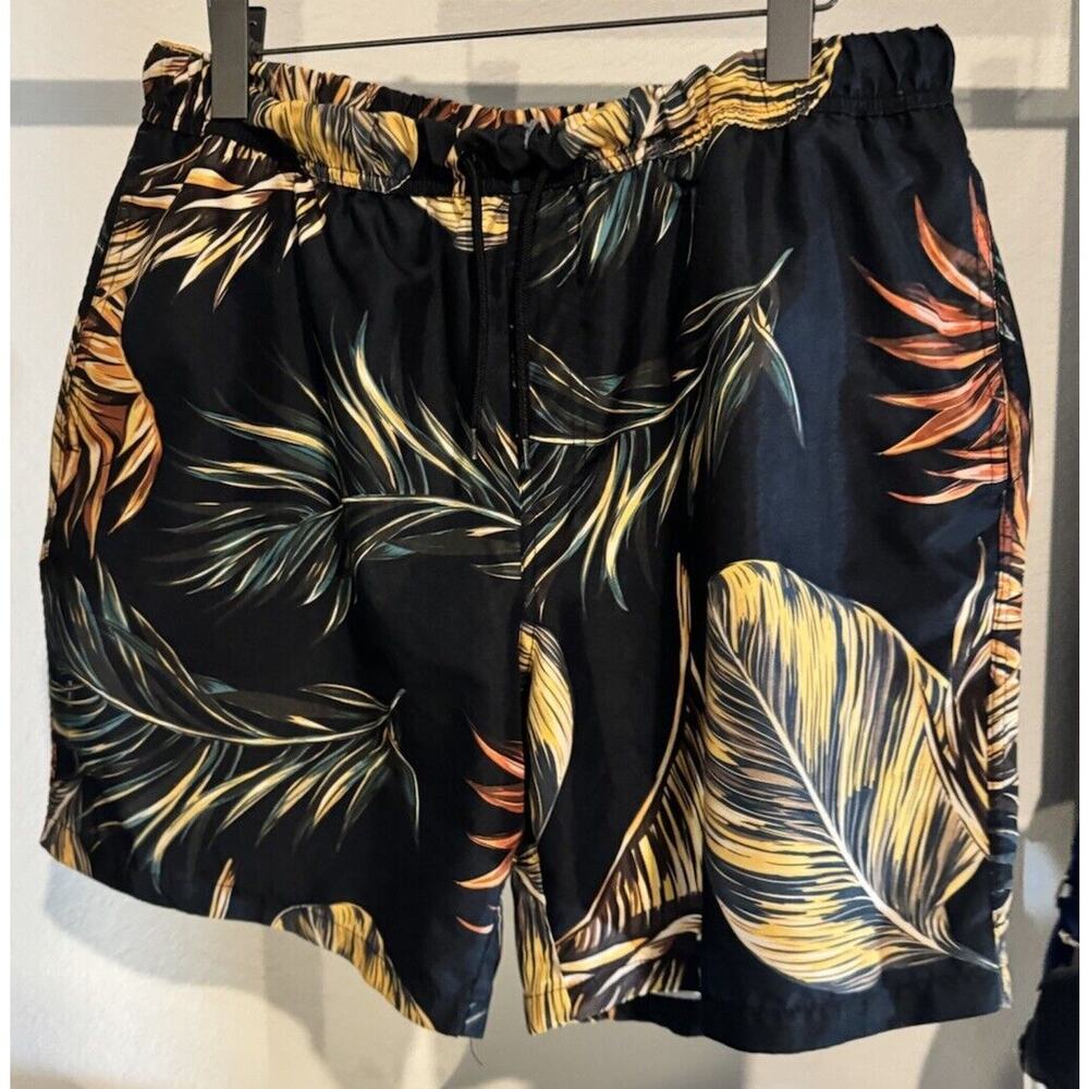 ASOS men’s swim Trunks‎ Tropical Hawaiian Print Size 2XL